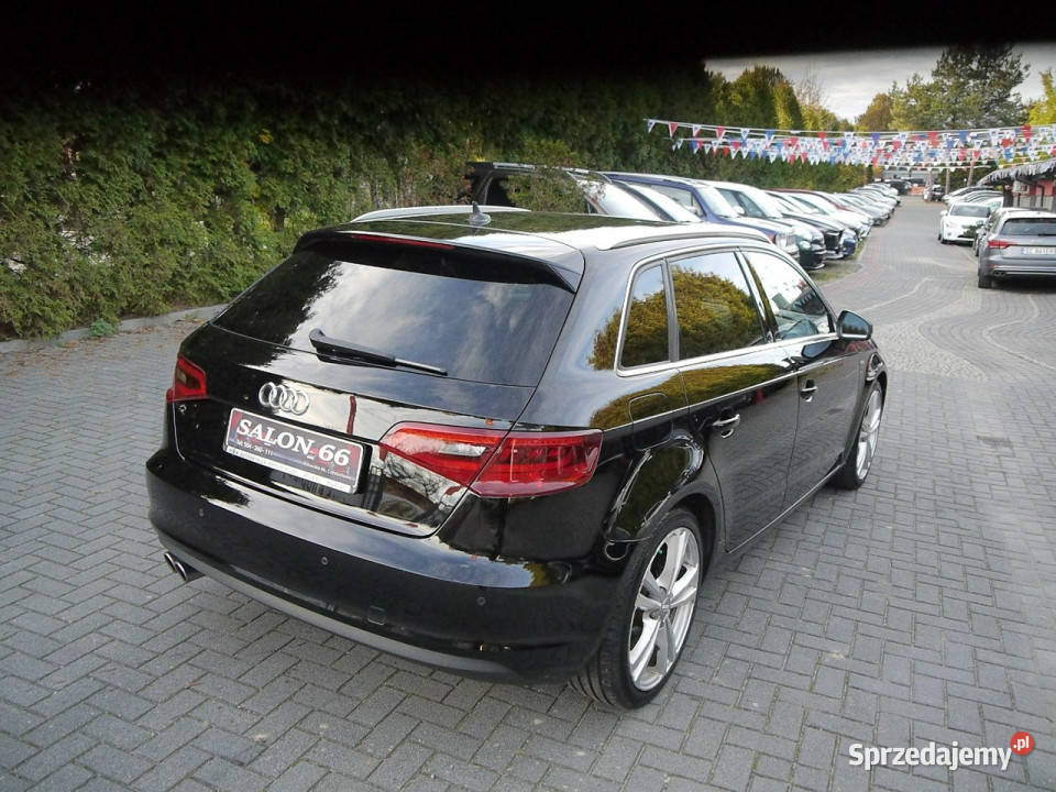 Audi A3 Sportback 20d Led Xenon Stan Idealny czarny A3