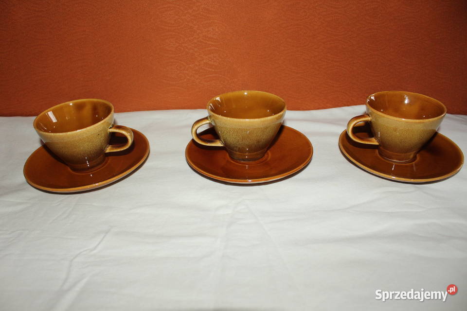 Filiżanki z talerzykami Mirostowice Opal 3