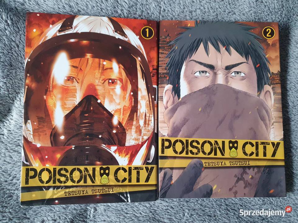 Poison City zestaw 2 tomów wydanie 1 2017 MANGA Rok wydania 2017 Kultura i Rozrywka Gdynia