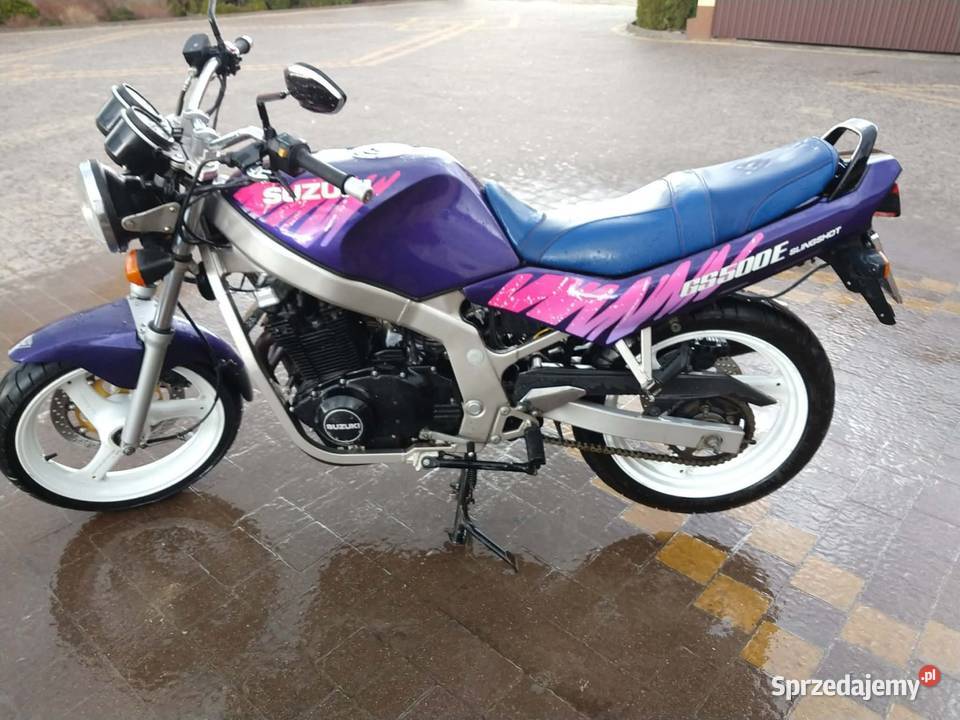 Suzuki GS500 oryginał ładny stan benzyna Suzuki mazowieckie Siedlce
