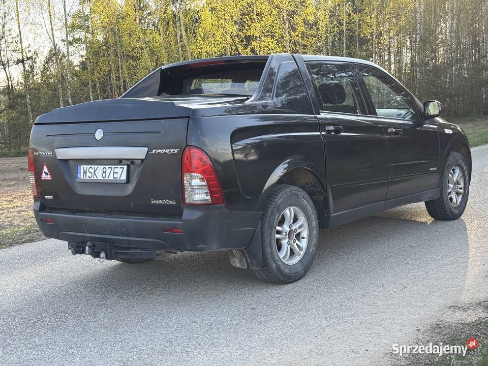Pickup SsangYong Actyon Sports A200S nieuszkodzony Sokołów Podlaski