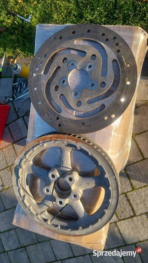 Harley Davidson Rocker Pulley i tarcza hamulcowa Domaniów