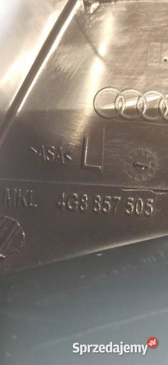 AUDI A7 4G OSŁONA LUSTERKA LEWY PRZÓD 4G8857505