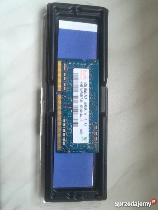 Pamięć Hynix 1GB DDR3 PC310600 1333MHz Głubczyce
