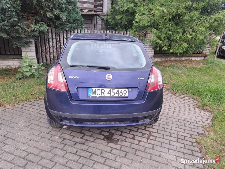 Fiat Stilo uszkodzony Ostrołęka