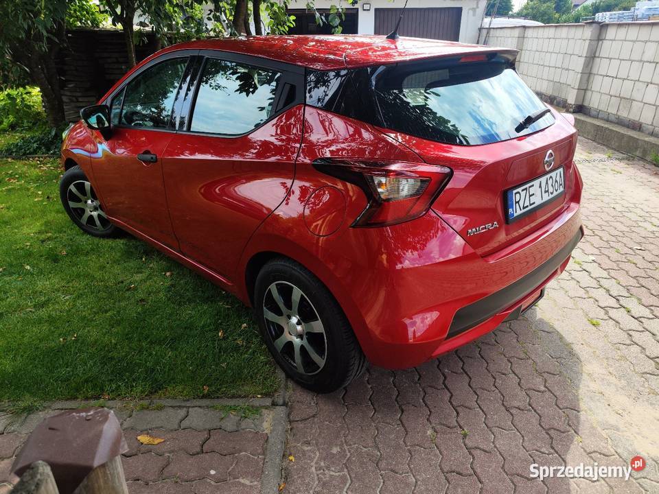 Nissan Micra K14 z małym przebiegiem isofix