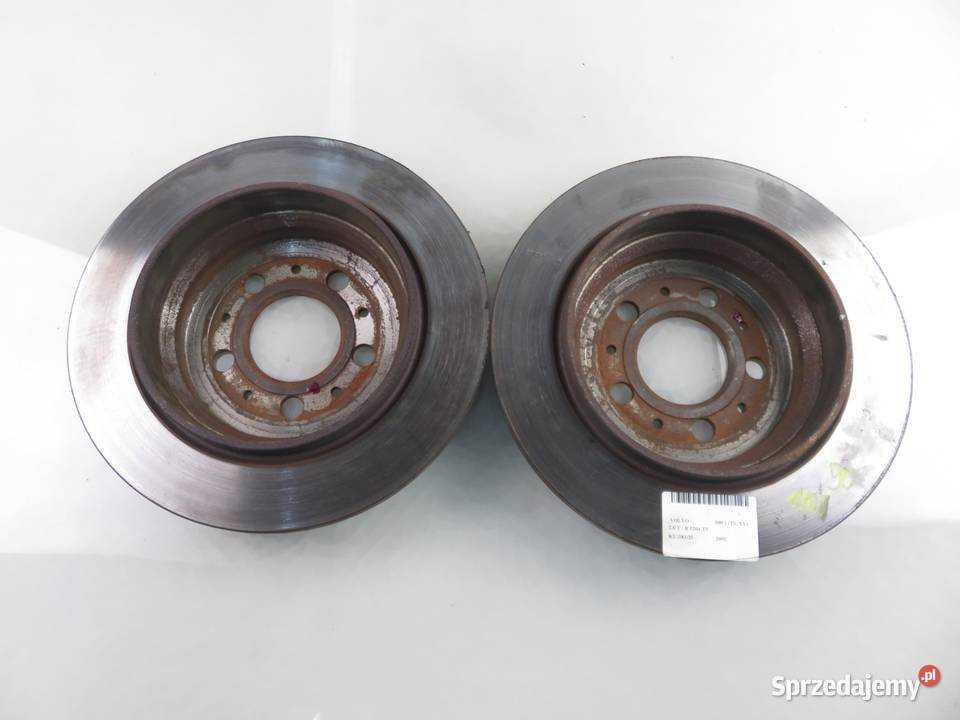 TARCZE HAMULCOWE TYŁ VOLVO S80 I 20 T osobowe sprzedam