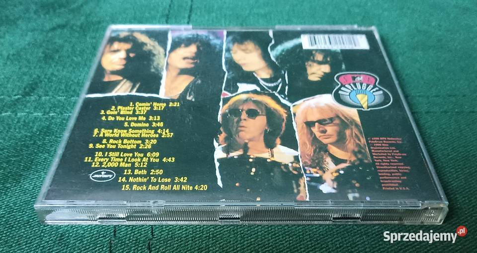 KISS Mtv unplugged 1996 Unikat małopolskie Zbylitowska Góra sprzedam