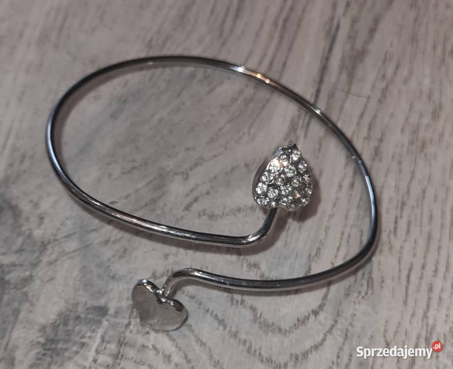 Bransoletka damska serduszko łódzkie Łódź