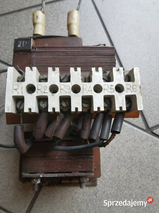 Regulator z transformatorem DPR2 demontaż Pozostałe Rolnictwo