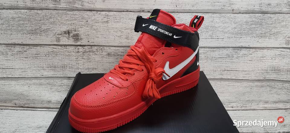 nike air force 1 mid niebieskie