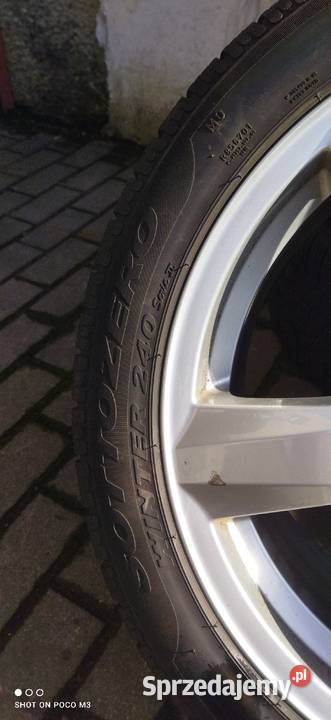 Alufelgi koła Mercedes 255 40 18 super stan zima Średnica 18" Głogówek sprzedam