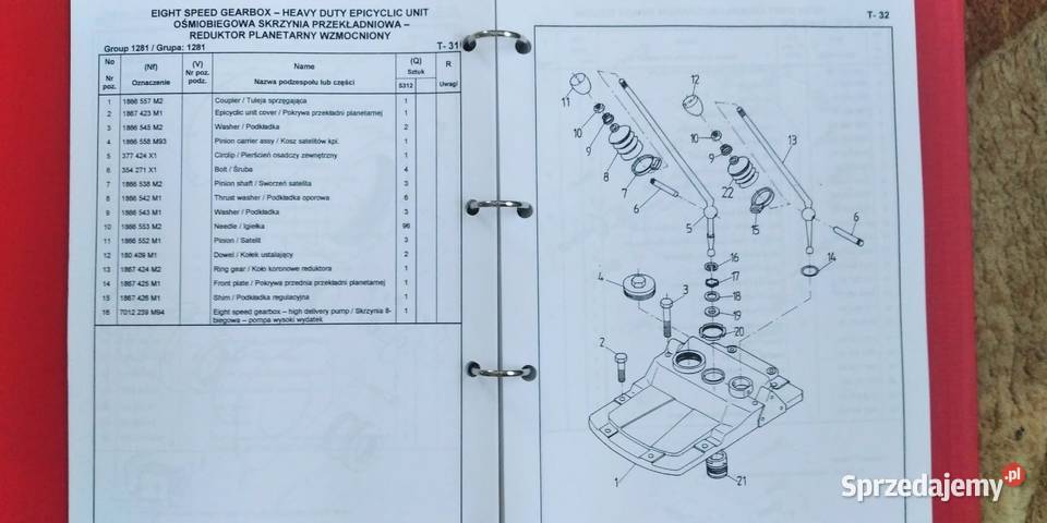 Katalog Ursus 5312 oryginał Steyr SSF 2002 Rok wydania 2002 Lublin