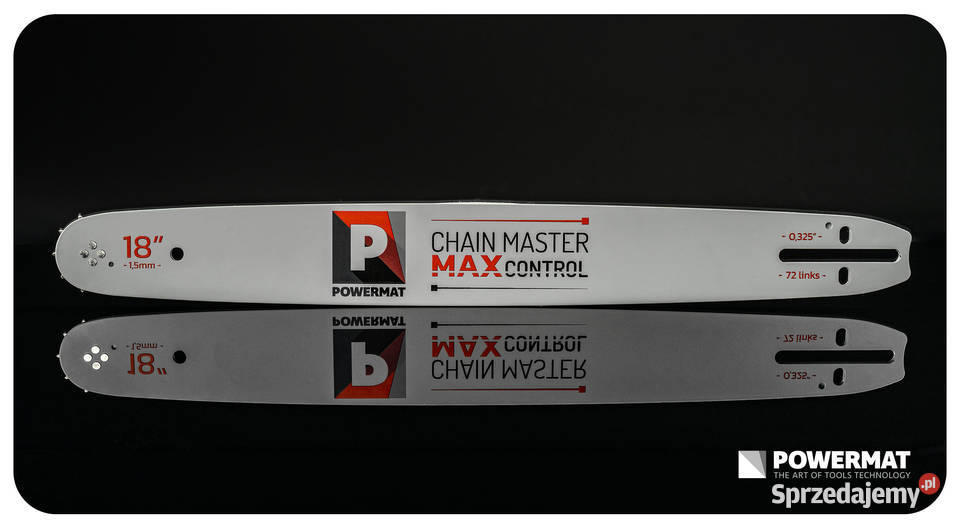 prowadnica do piły spalinowej 2 łańcuchy 18