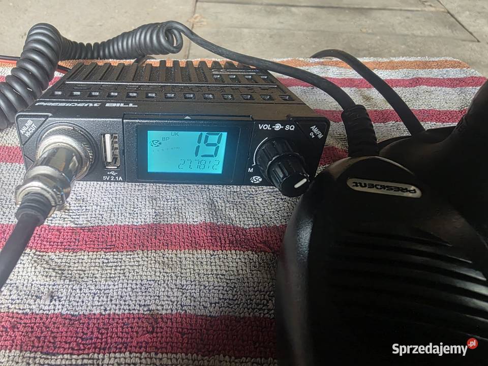 Cb Radio President bill odblokowane Am Fm Uk lubelskie Wola Uhruska sprzedam