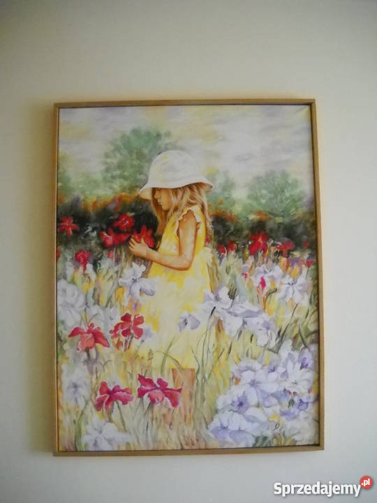 Obraz ptDziewczynka 80x60 Kraków