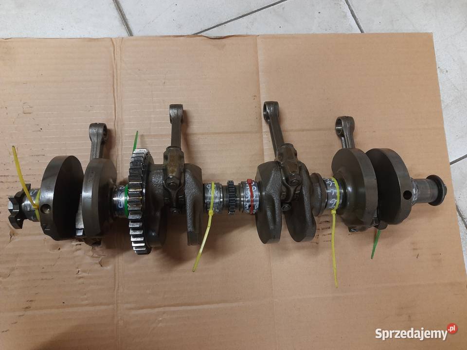 Suzuki GSF 600 wał korbowowy panewki korby Jelenia Góra