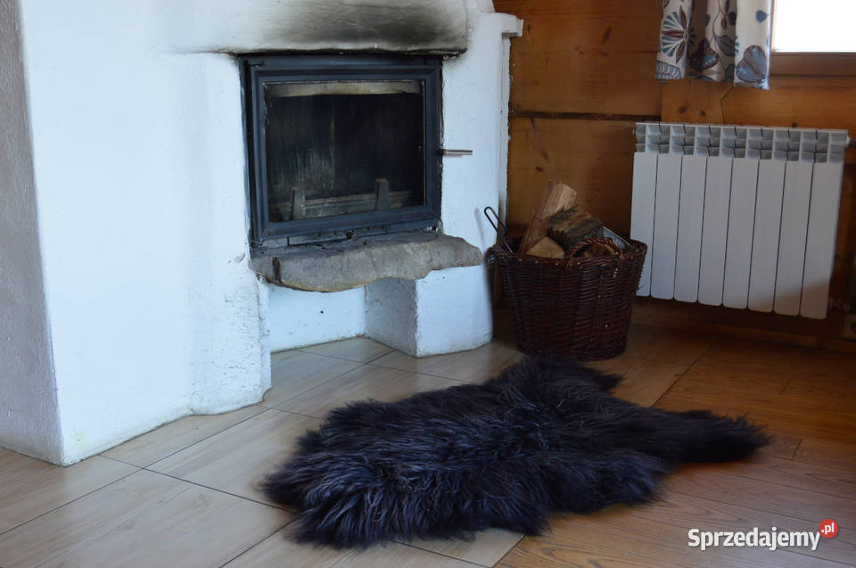 Skóra Owcza Naturlana Czarna Bryza Skóry z