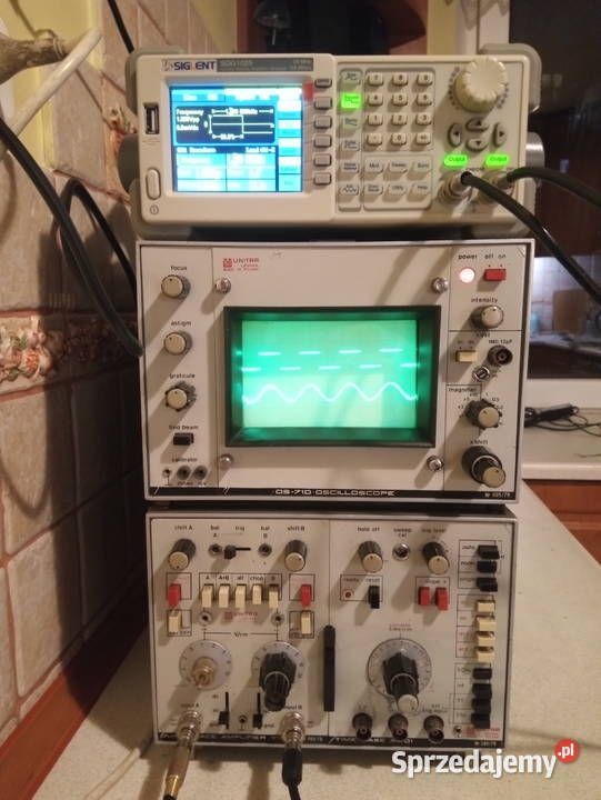 Oscyloskop Unitra OS 710 PRL Pozostałe Mysłowice