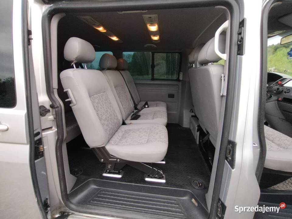 vw t5 caravele 2005r 9 osób klimanawiewy na