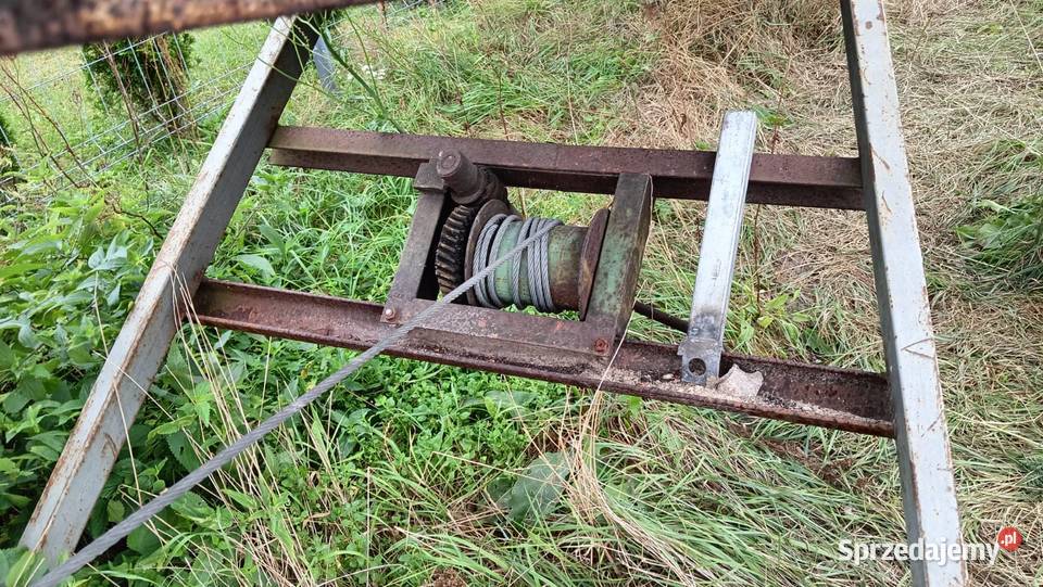 Taśmociąg przenośnik łańcuchowy obornik nieuszkodzony Przemęt