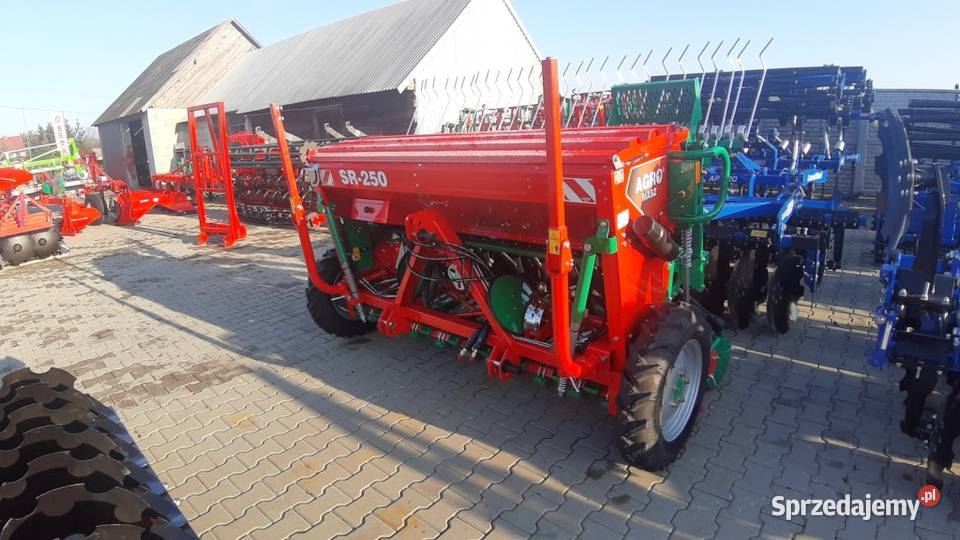 Siewnik Zbożowy AGROMASZ SR300 STOPKOWY Agromasz Sokołów Podlaski