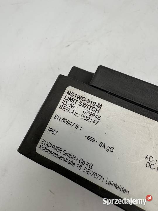 Euchner NG1WO510M 079945 Limit switch Warszawa