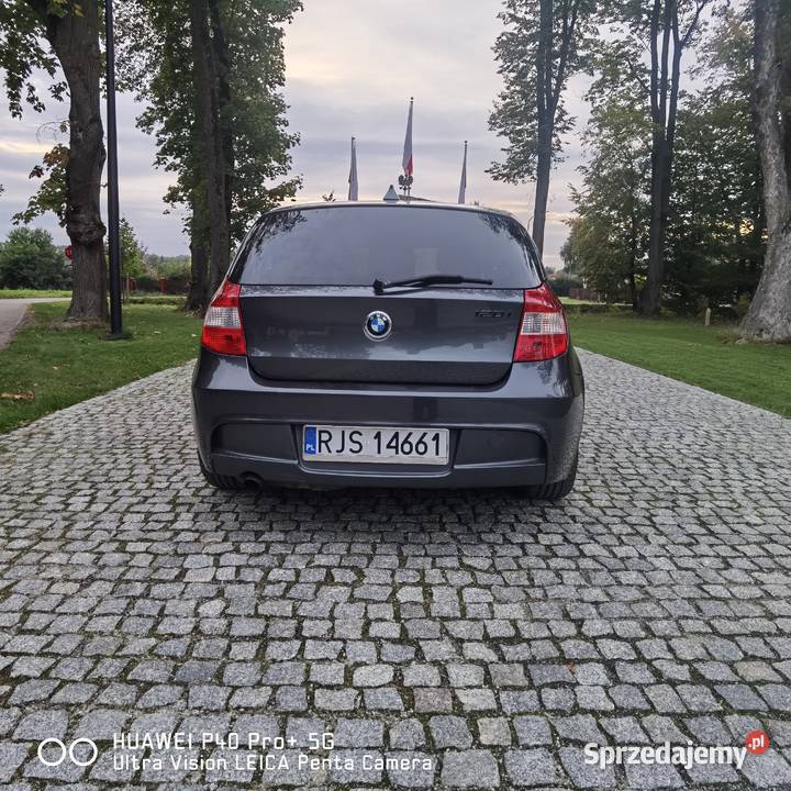 BMW Seria 1 E87 120i MPakiet Nawigacja 2006 r grafitowy