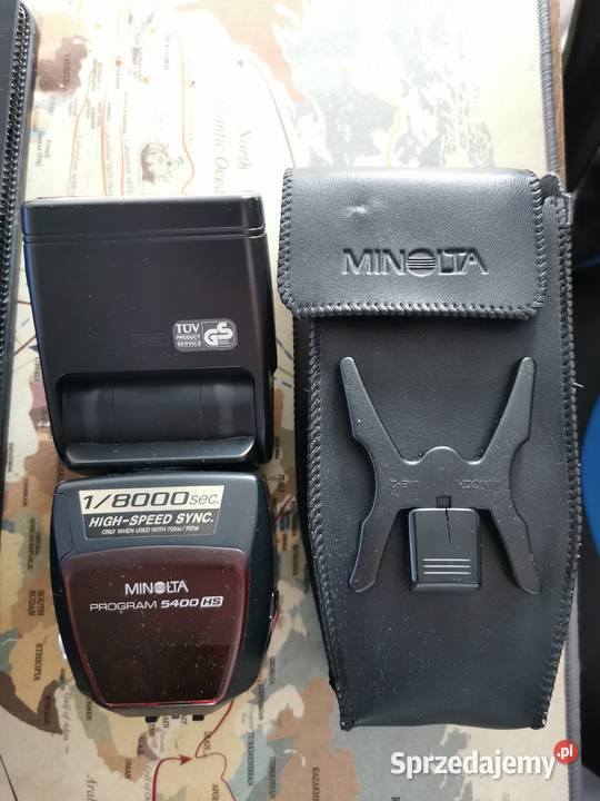 Lampa błyskowa Minolta 5400HS łódzkie Pabianice sprzedam