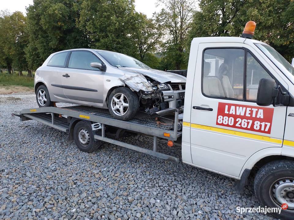 Laweta JASŁO Pomoc Drogowa holowanie transport Jasło usługa