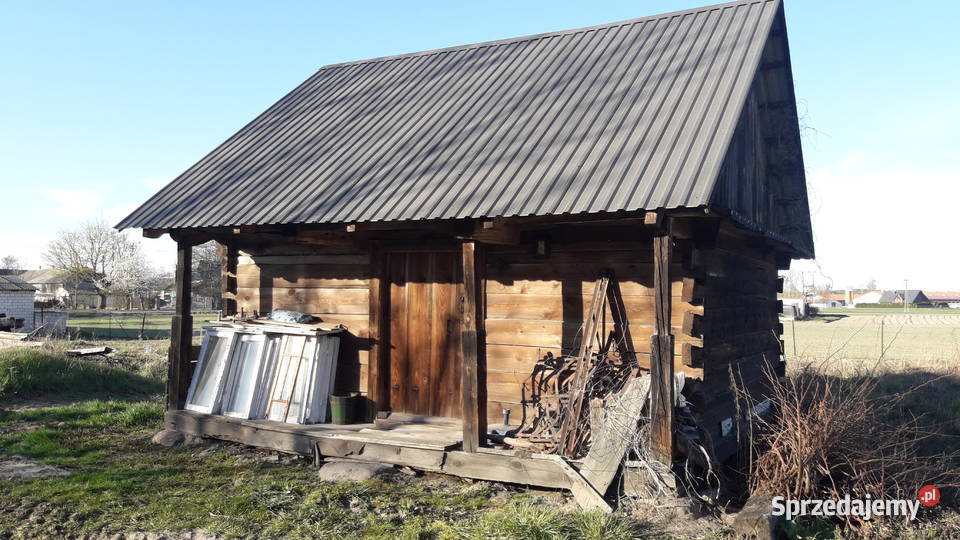 Sprzedam spichlerz drewniany Krzymowskie sprzedam