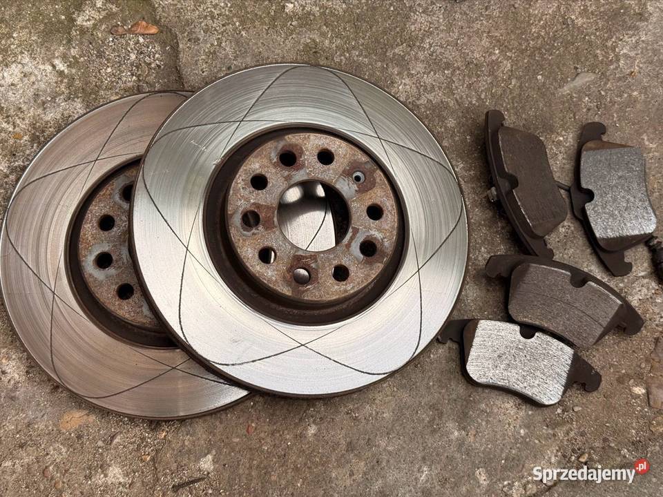 Power Disc tarcze nacinane 312 klocki TRW Audi osobowe Gdynia