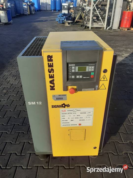 Sprężarka śrubowa kompresor Kaeser SM1275KW Wilków