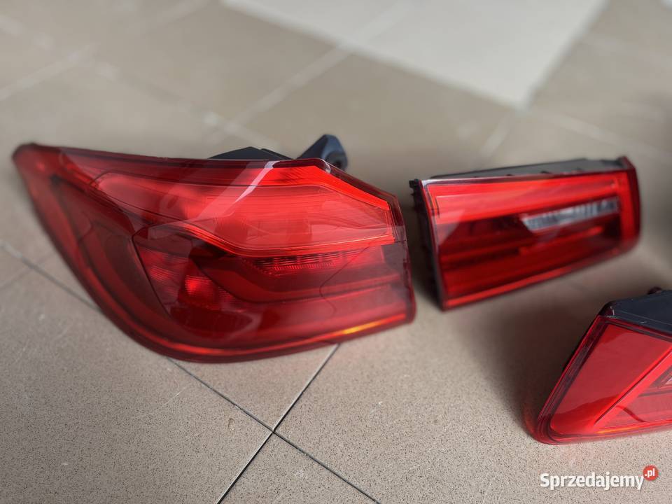 BMW 5 g30 lampy tylne led kpl 4 OKAZJA ORYGINAŁ Lublin