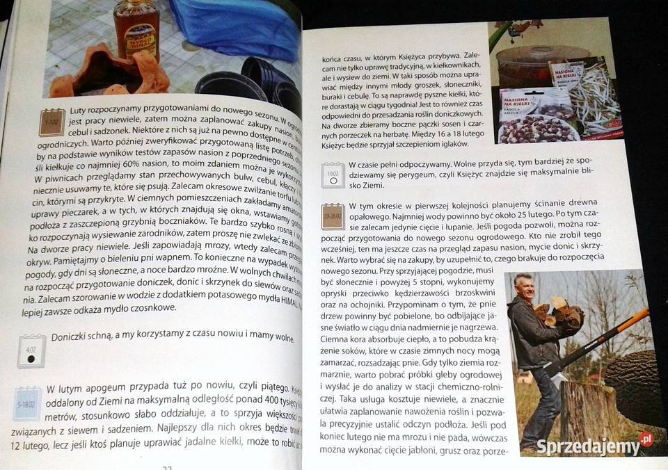 Wpływ księżyca 2019 Poradnik ogrodniczy Witold