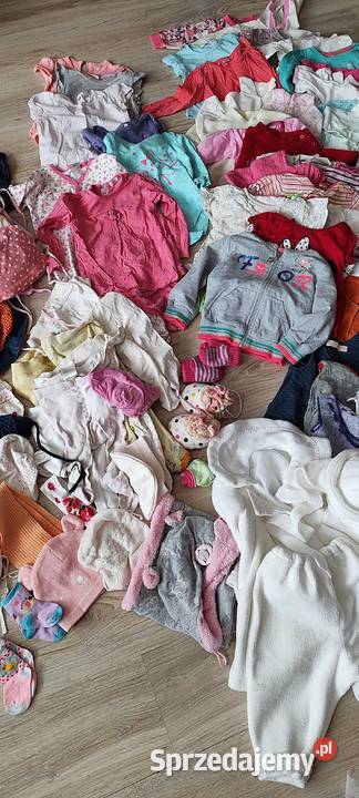 Odzież dziecięca 6886 body spodnie kaftaniki Rozmiar 80 Uniejów
