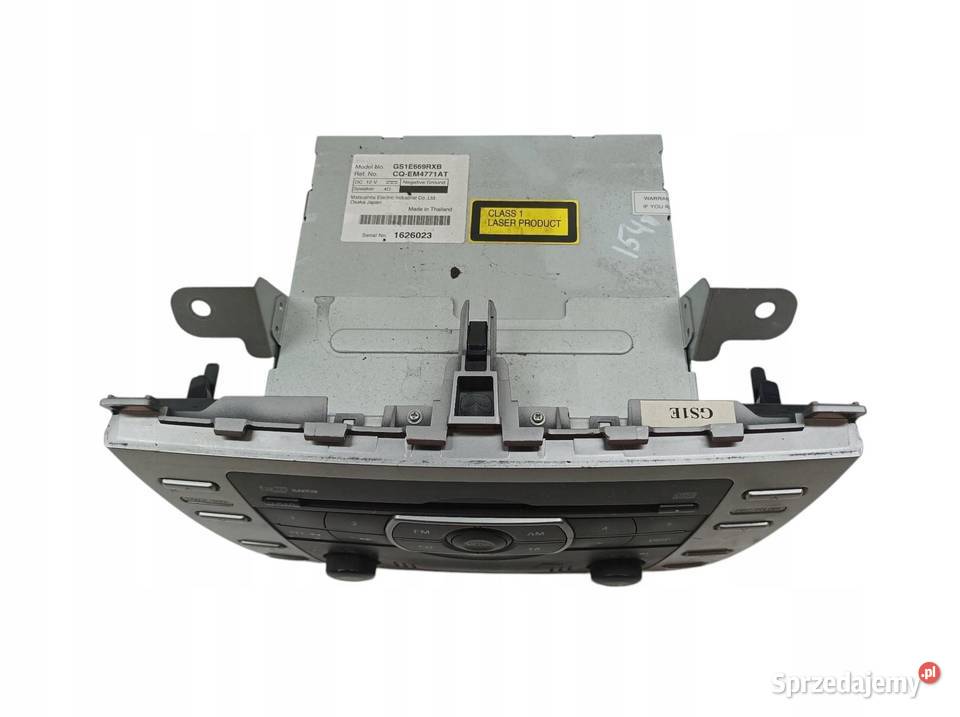 RADIO DO ROZKODOWANIA GS1E669RXB Mazda 6 II Rok produkcji 2009
