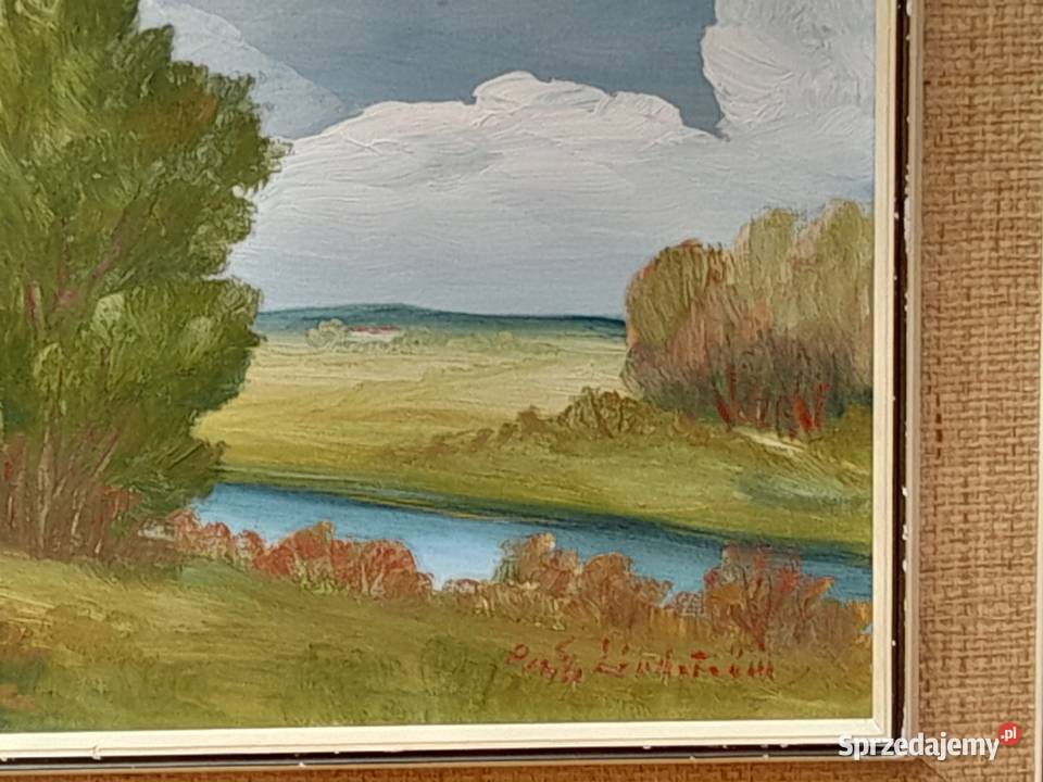 Per Gunnar Lindstrom 19091986 Antyczny obraz Iłża