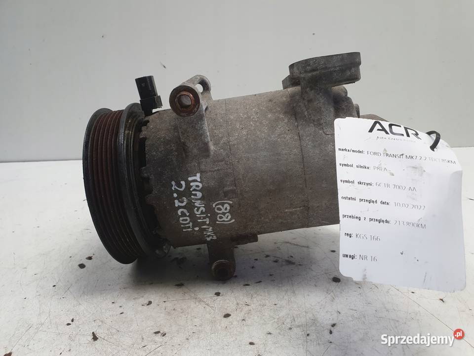 Ford Transit MK7 VII 22 TDCI SPRĘŻARKA Rudka