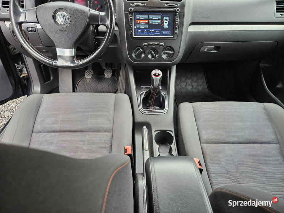 Volkswagen Golf GAZ Nawigacja Podgrzewane fotele ABS Golf śląskie Ruda Śląska