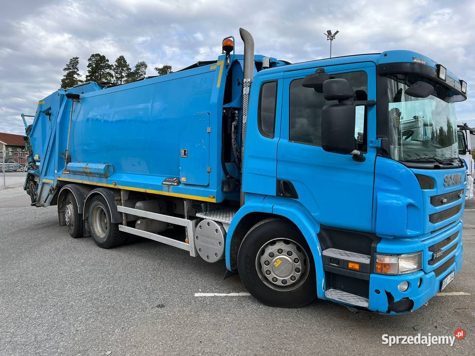 Śmieciarka SCANIA P280 euro5 Joab 2 komory Nowiny