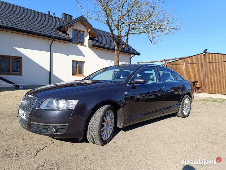 Audi A6 C6 24 benzyna LPG zadbany 2x koła Golub-Dobrzyń