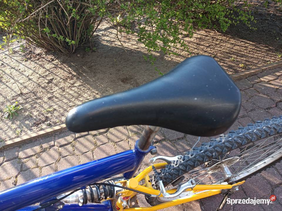 Rower młodzieżowy z amortyzatorami przód tył Łomianki sprzedam