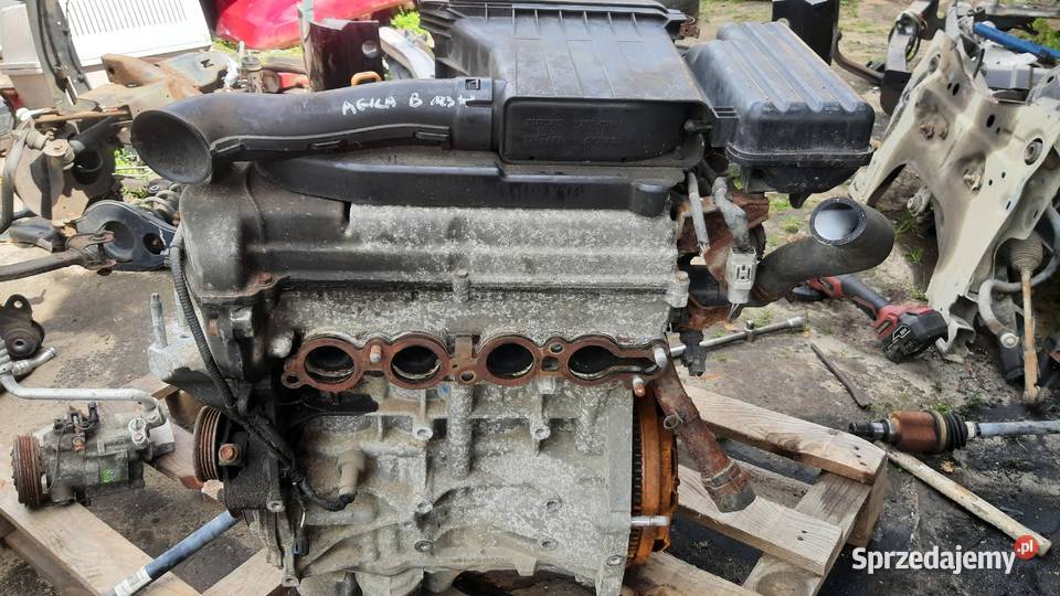 silnik 12 Opel Agila B K12B 123 kompletny z Dębno