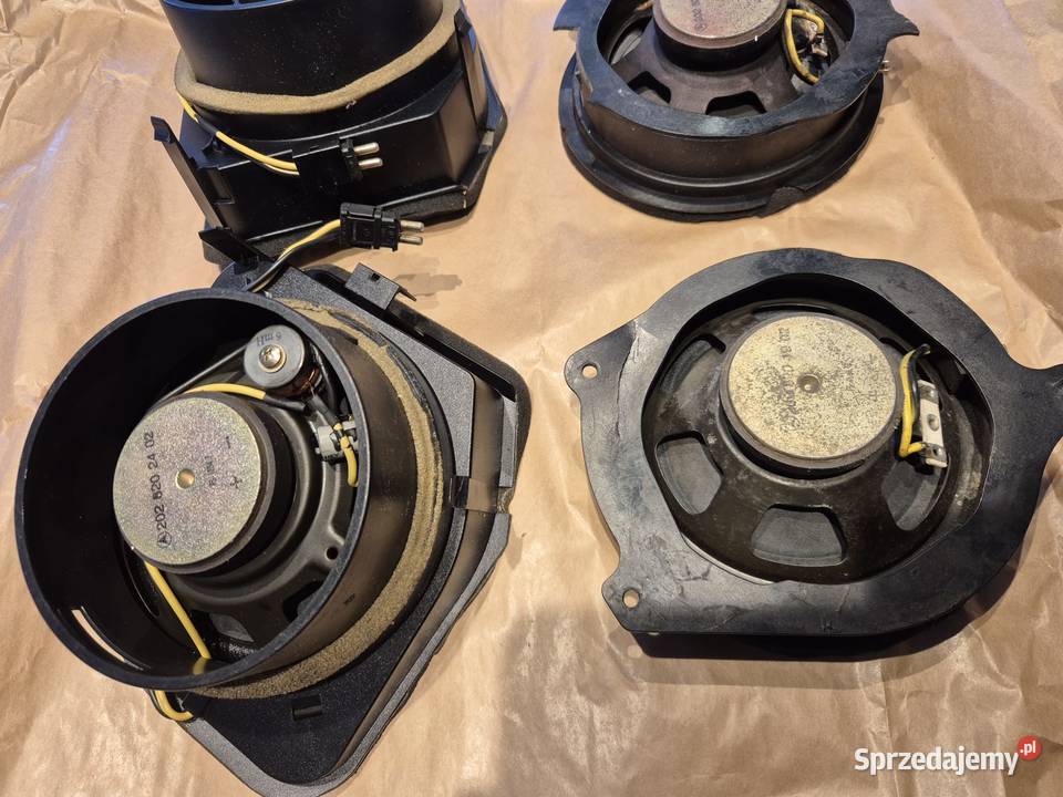 Mercedes W202 C klasa Głośniki komplet oryginał Słupsk