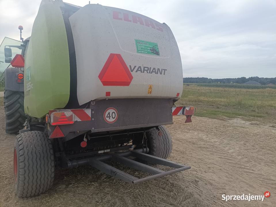 Claas variant 385rc prasa rolująca pasowa łódzkie Burzenin
