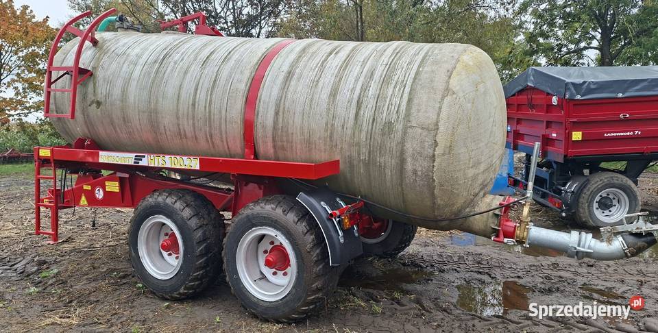 Beczkowóz Fortschritt HTS 10027 Annaburger Maszyny rolnicze Śmigiel sprzedam