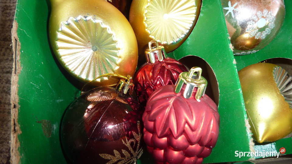 Starodawne bombki choinkowe Bukowno