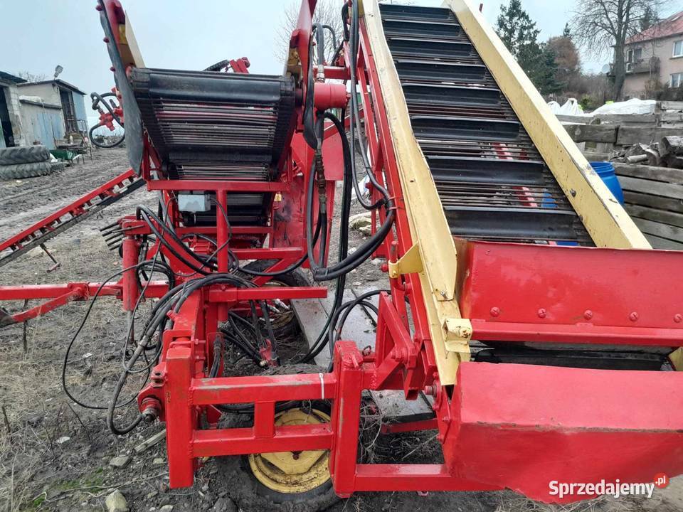 Kombajn Simon do marchwi warzyw Łęczyca