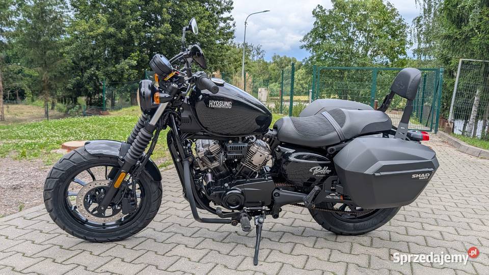 2022 Hyosung gv 125 bobber stan nowy przebieg 13 Wronki